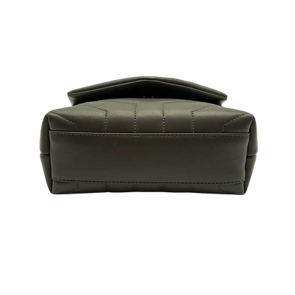 Saint Laurent YSL LouLou Toy Leder grau khaki /sehr gut Saint Laurent