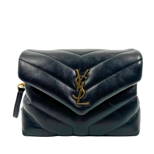Saint Laurent YSL LouLou Toy schwarz goldene Hardware Leder Fullset / sehr gut Saint Laurent
