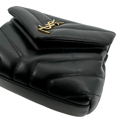 Saint Laurent YSL LouLou Toy schwarz goldene Hardware Leder Fullset / sehr gut Saint Laurent