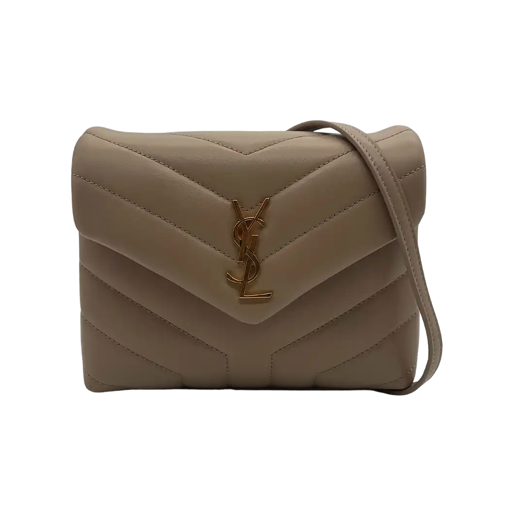 Saint Laurent YSL LouLou Toy dark beige Leder Fullset /neuwertig Saint Laurent