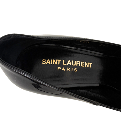 Saint Laurent Zoe Pumps Lackleder Größe 36 1/2 Schwarz / sehr gut Saint Laurent