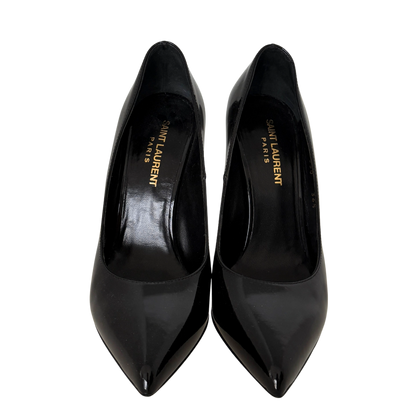 Saint Laurent Zoe Pumps Lackleder Größe 36 1/2 Schwarz / sehr gut Saint Laurent