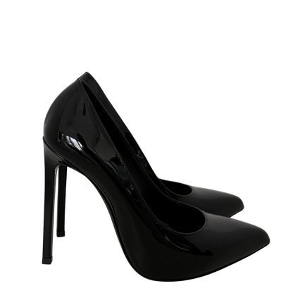 Saint Laurent Zoe Pumps Lackleder Größe 36 1/2 Schwarz / sehr gut Saint Laurent