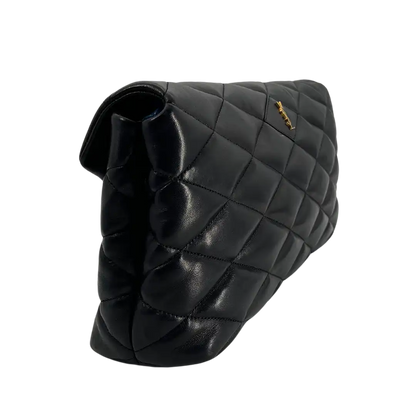 Saint Laurent Sade Puffer Clutch Tasche groß / sehr gut Saint Laurent