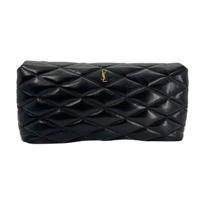 Saint Laurent Sade Puffer Clutch Tasche groß / sehr gut Saint Laurent