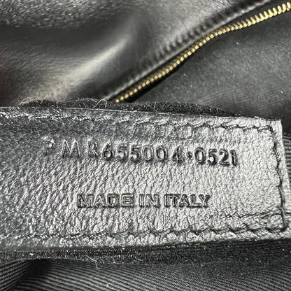 Saint Laurent Sade Puffer Clutch Tasche groß / sehr gut Saint Laurent