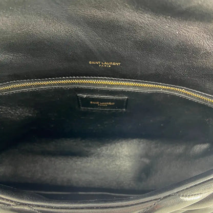 Saint Laurent Sade Puffer Clutch Tasche groß / sehr gut Saint Laurent