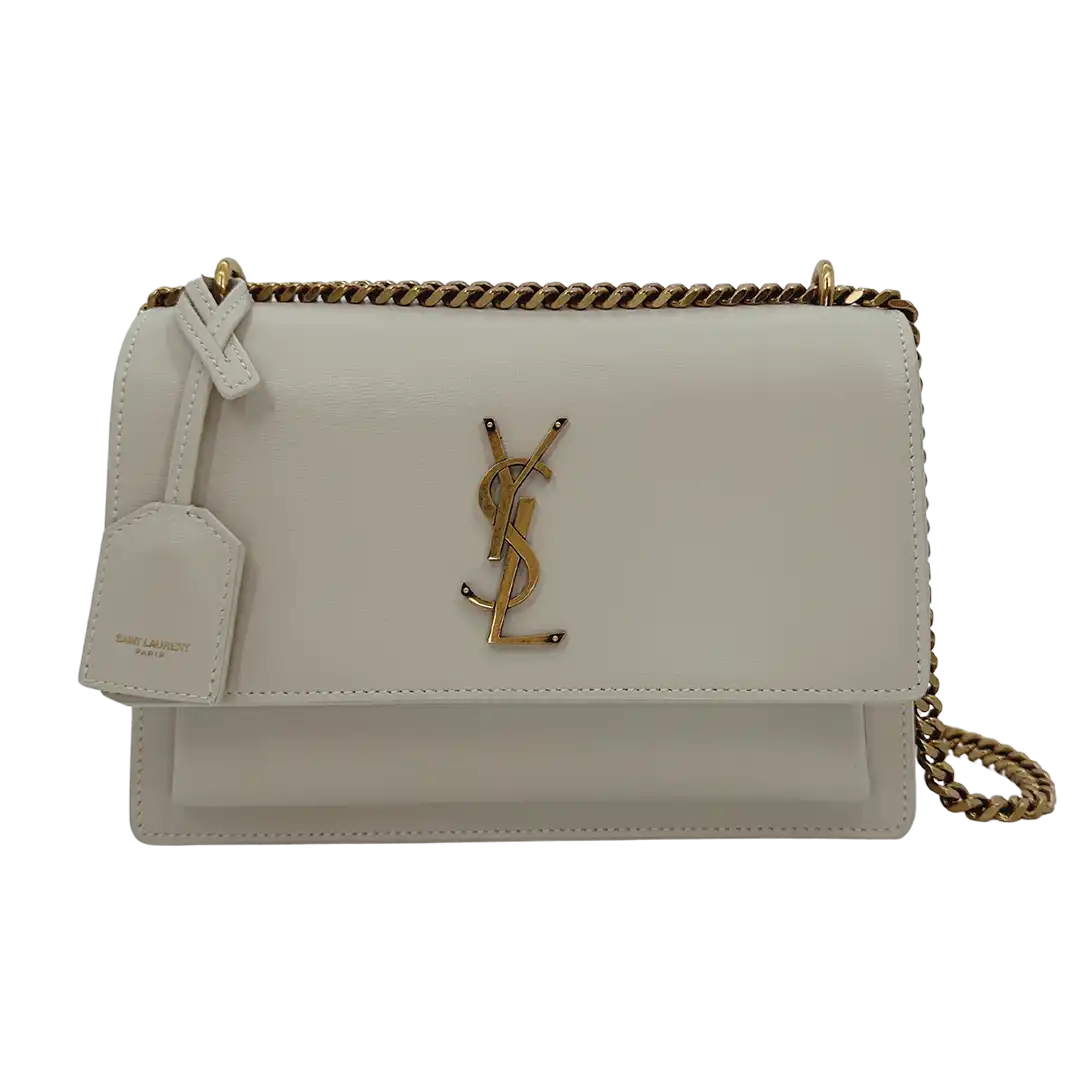 Saint Laurent Sunset Medium blanc vintage (creme) / sehr gut Saint Laurent