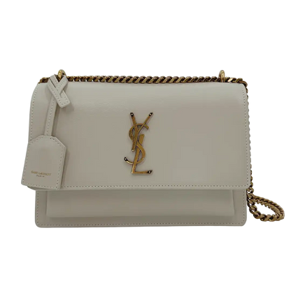 Saint Laurent Sunset Medium blanc vintage (creme) / sehr gut Saint Laurent