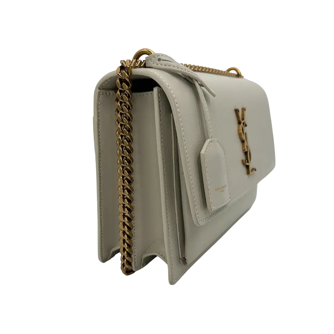 Saint Laurent Sunset Medium blanc vintage (creme) / sehr gut Saint Laurent