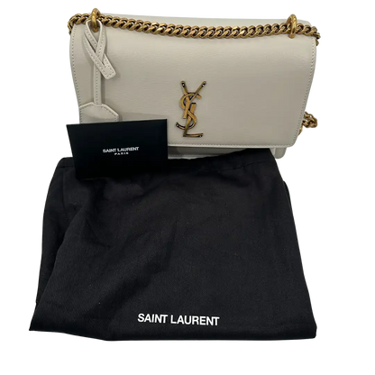 Saint Laurent Sunset Medium blanc vintage (creme) / sehr gut Saint Laurent