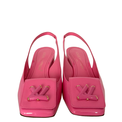 Louis Vuitton Shake Slingback Pump Größe 39 Pink Fullset / sehr gut Louis Vuitton