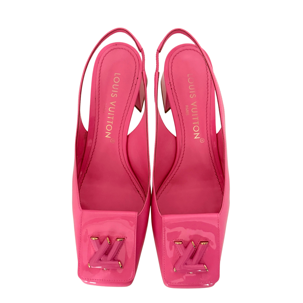 Louis Vuitton Shake Slingback Pump Größe 39 Pink Fullset / sehr gut Louis Vuitton