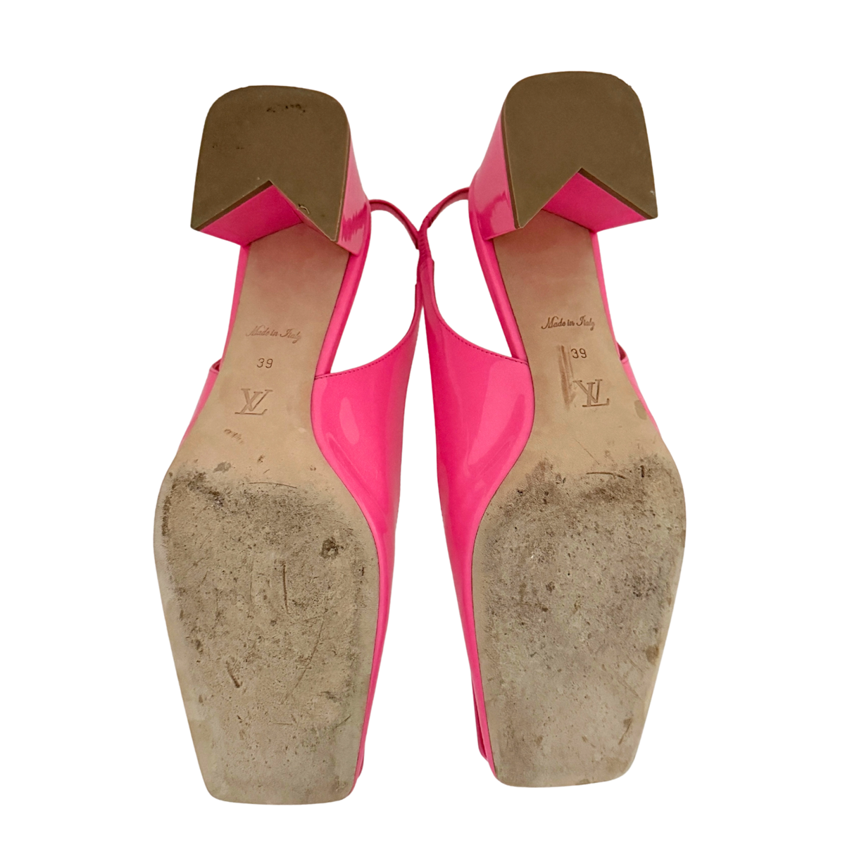 Louis Vuitton Shake Slingback Pump Größe 39 Pink Fullset / sehr gut Louis Vuitton
