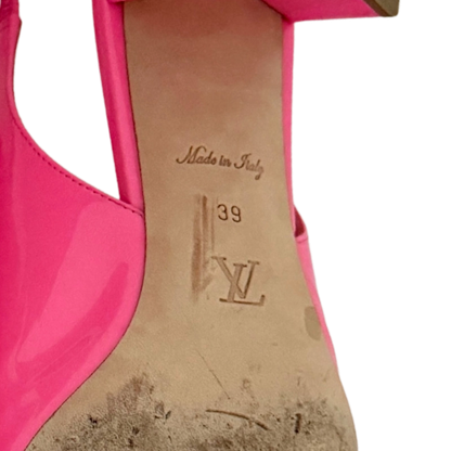 Louis Vuitton Shake Slingback Pump Größe 39 Pink Fullset / sehr gut Louis Vuitton