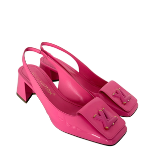 Louis Vuitton Shake Slingback Pump Maat 39 Roze