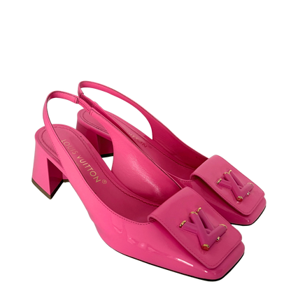 Louis Vuitton Shake Slingback Pump Größe 39 Pink Fullset / sehr gut Louis Vuitton