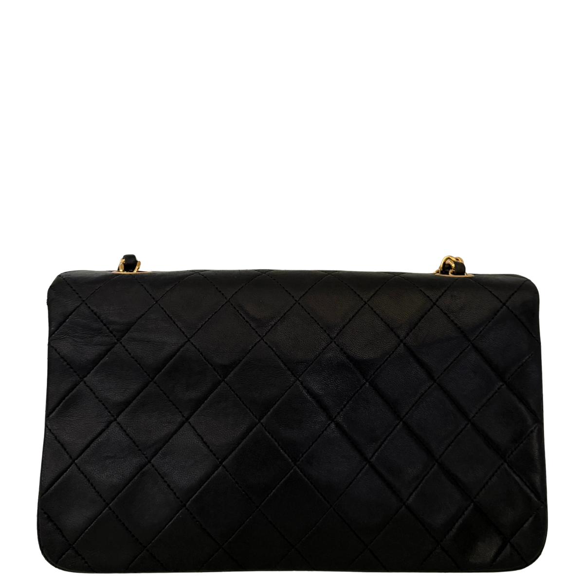Chanel Timeless Single Flap Small Lammleder Schwarz / gut Chanel