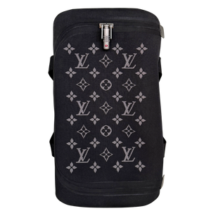 Louis Vuitton Horizon Soft Jacquard Duffle 55 Reistas M20125 Zwart