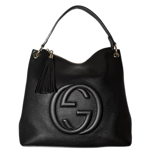 Gucci Soho Hobo Tas Zwart