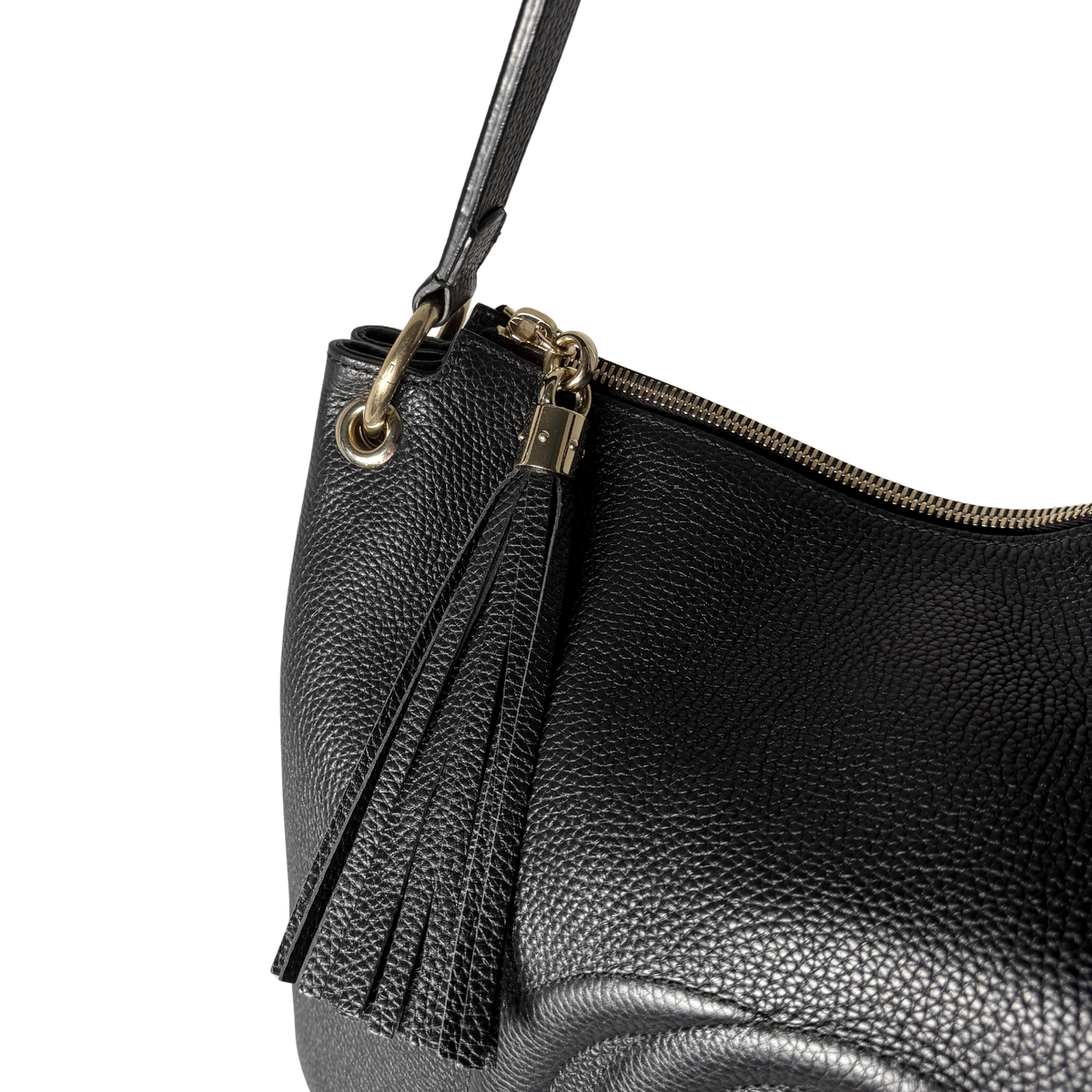 Gucci Soho Hobo Bag Schwarz / sehr gut Gucci