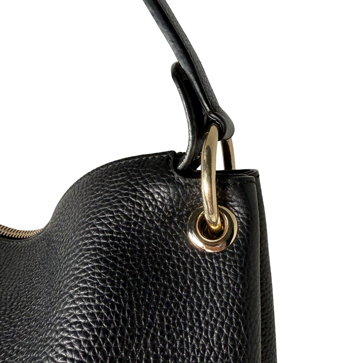 Gucci Soho Hobo Bag Schwarz / sehr gut Gucci