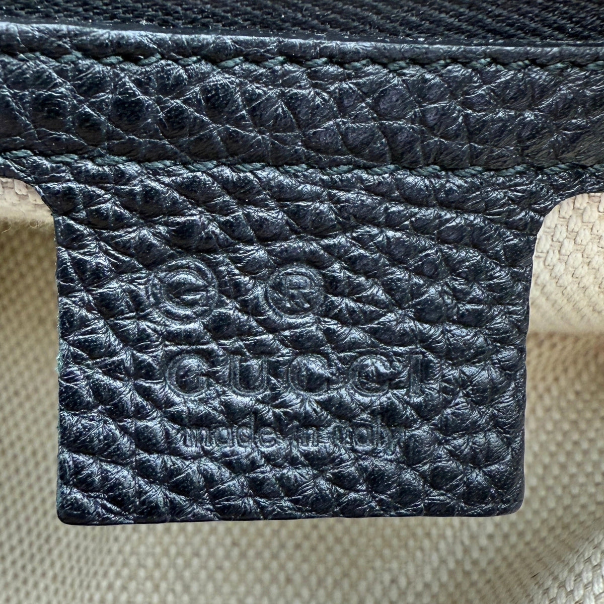 Gucci Soho Hobo Bag Schwarz / sehr gut Gucci