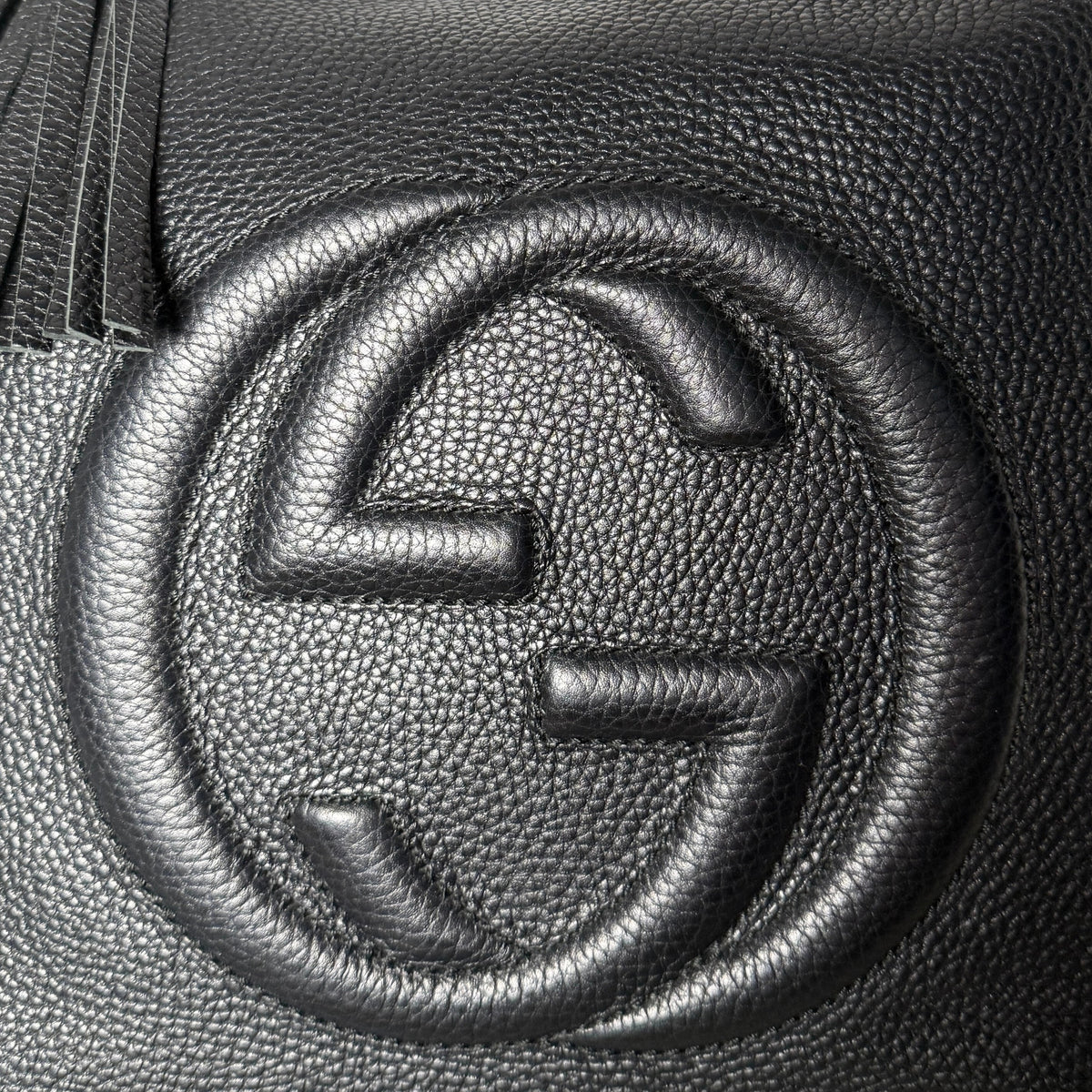 Gucci Soho Hobo Bag Schwarz / sehr gut Gucci