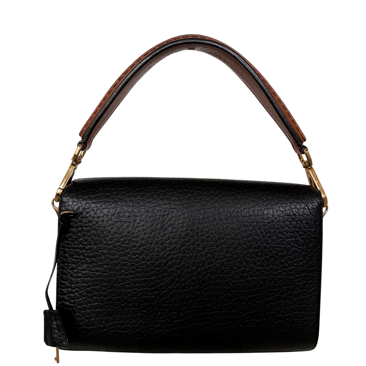Prada Sound Schultertasche Schwarz / sehr gut Prada