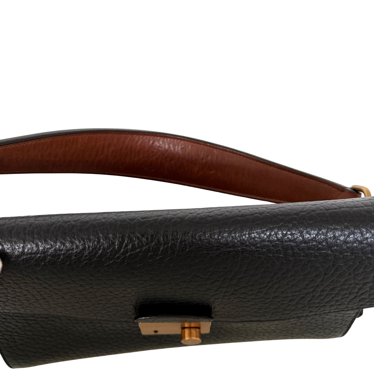 Prada Sound Schultertasche Schwarz / sehr gut Prada
