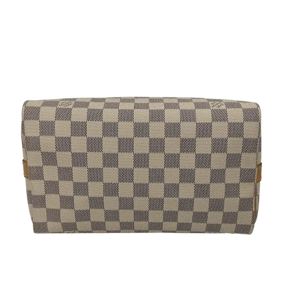 Louis Vuitton Speedy 25 mit Schulterriemen Damier Azur Canvas 2015 Fullset / sehr gut Louis Vuitton