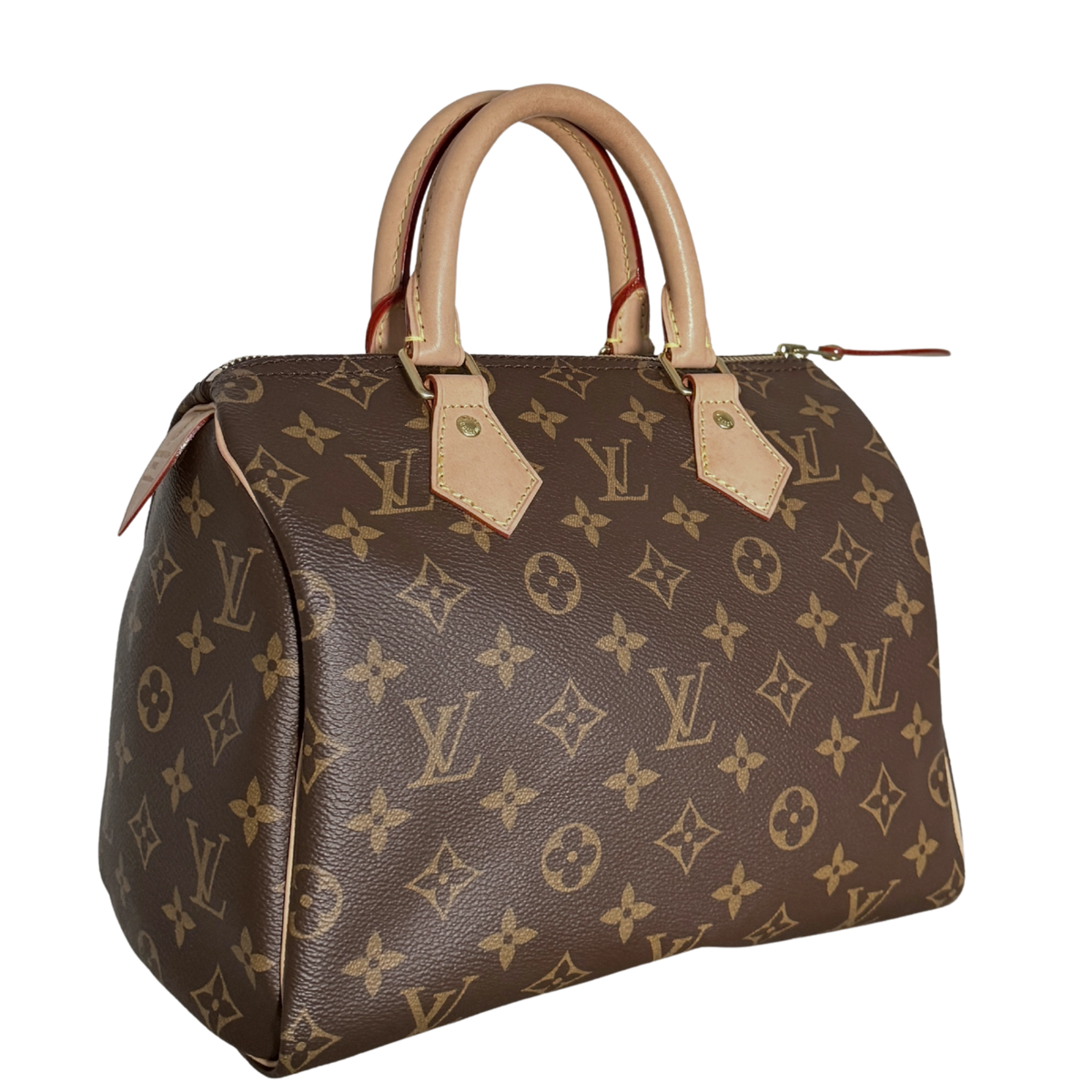 Louis Vuitton Speedy 25 Monogram Canvas Braun / sehr gut Louis Vuitton