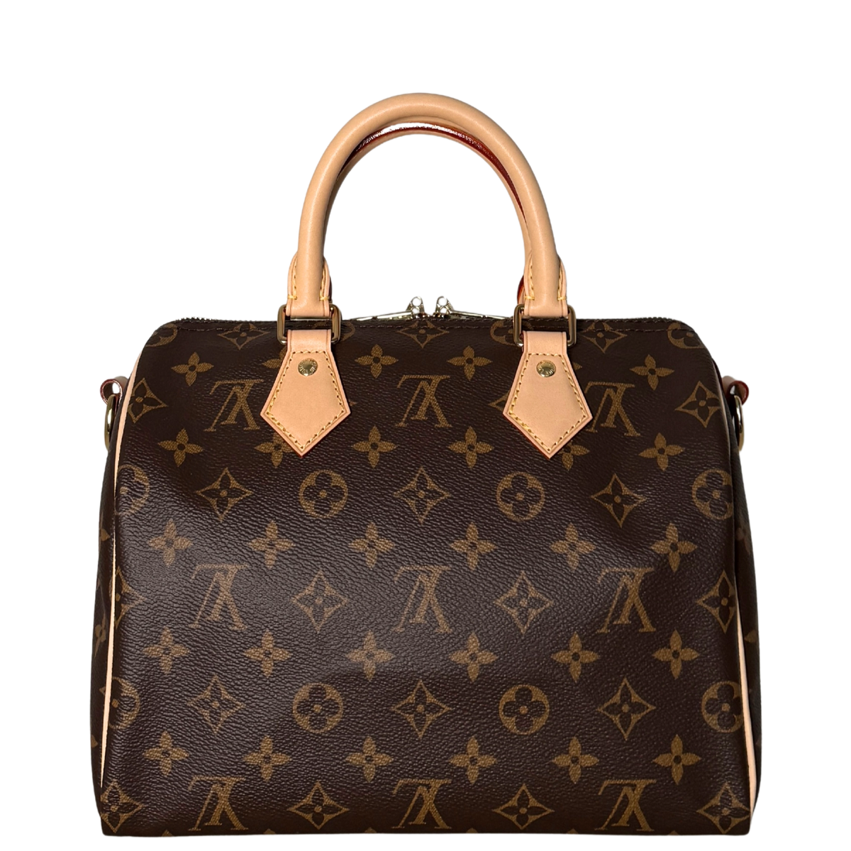 Louis Vuitton Speedy 25 Bandoulière Monogram Canvas Bruin