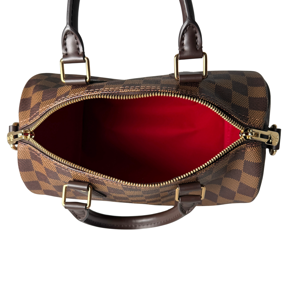 Louis Vuitton Speedy 25 Damier Ebene Braun Fullset / neuwertig Echtheitscheck