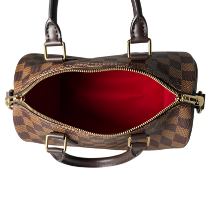 Louis Vuitton Speedy 25 Damier Ebene Braun Fullset / neuwertig Echtheitscheck
