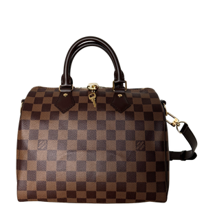 Louis Vuitton Speedy 25 Damier Ebene bruin