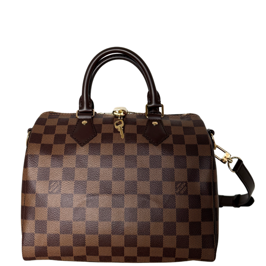 Louis Vuitton Speedy 25 Damier Ebene Braun Fullset / neuwertig Echtheitscheck