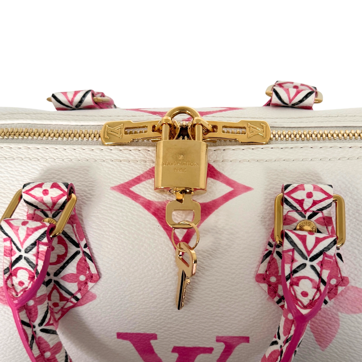 Louis Vuitton Speedy Bandoulière 25 By The Pool Limited Edition Pink / neuwertig Louis Vuitton