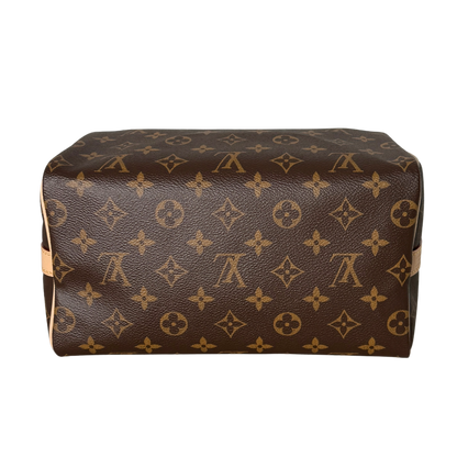 Louis Vuitton Speedy 25 Bandoulière Monogram Canvas Bruin