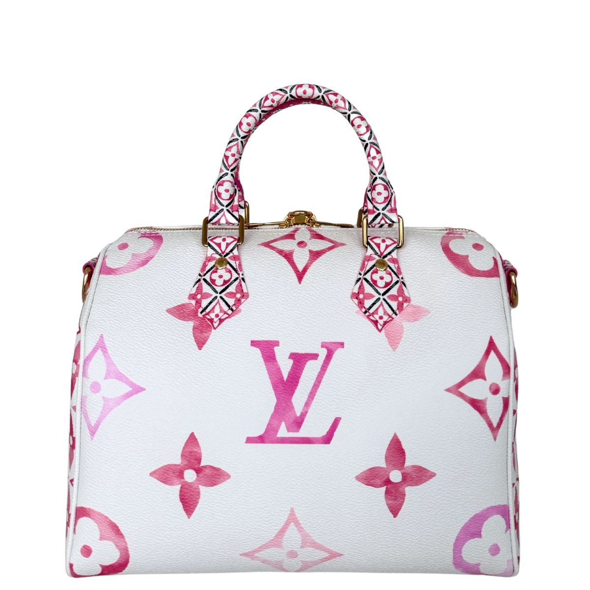 Louis Vuitton Speedy Bandoulière 25 By The Pool Limited Edition Pink / neuwertig Louis Vuitton