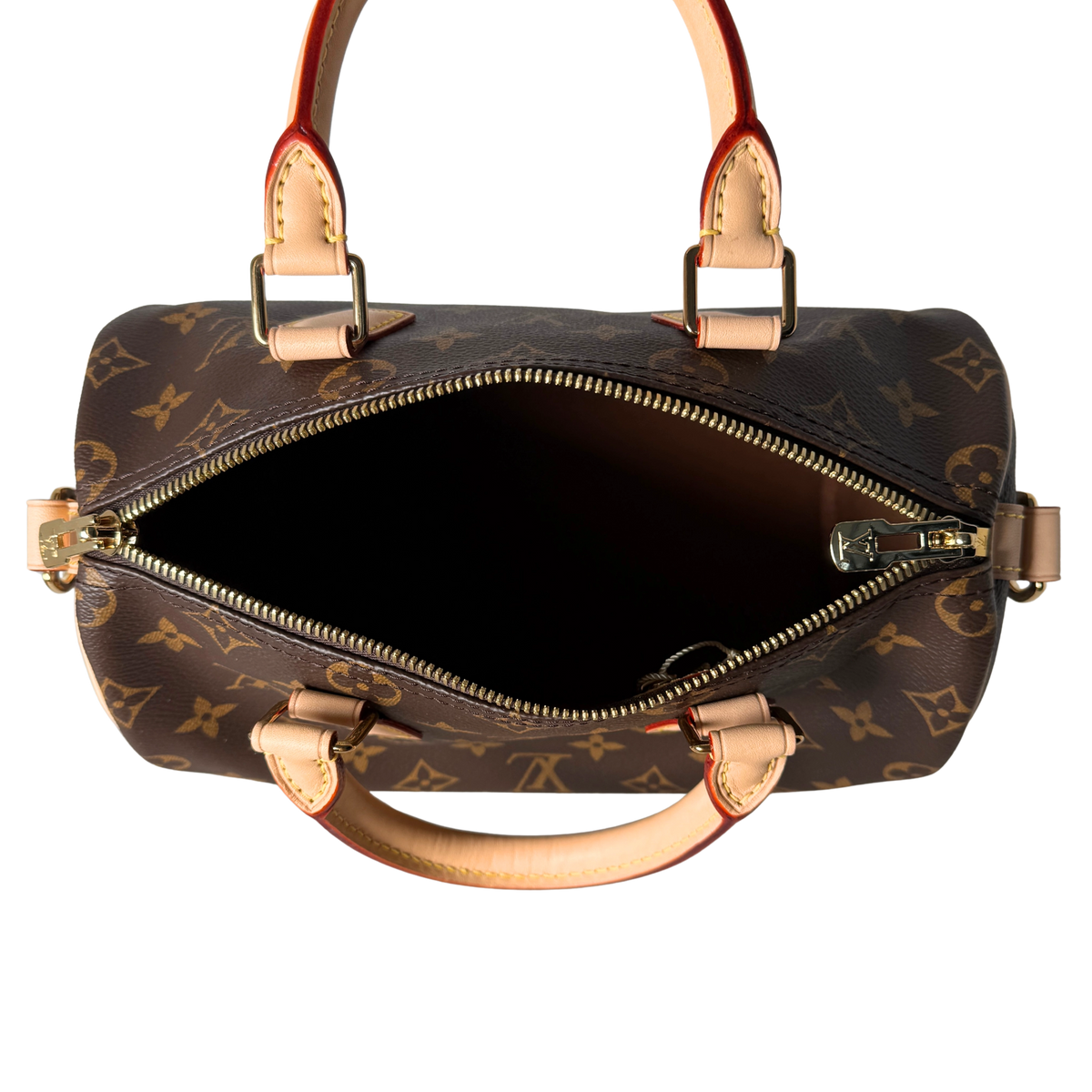 Louis Vuitton Speedy 25 Bandoulière Monogram Canvas Bruin