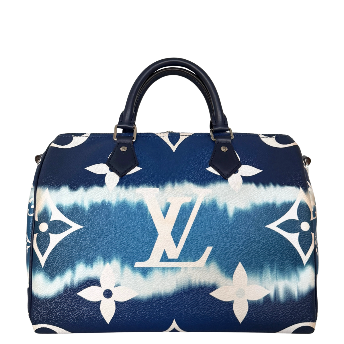 Louis Vuitton LV Escale Speedy 30 Bandoulière M45146 Blau / sehr gut Louis Vuitton