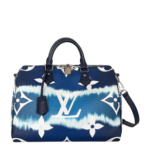 Louis Vuitton LV Escale Speedy 30 Bandoulière M45146 Blue / good