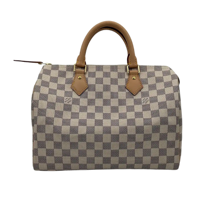 Louis Vuitton Speedy 30 Damier Azur Canvas Fullset / neuwertig Louis Vuitton