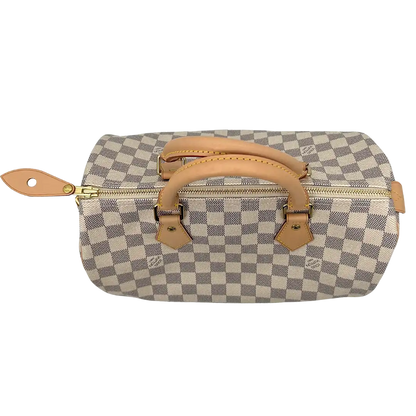 Louis Vuitton Speedy 30 Damier Azur Canvas Fullset / neuwertig Louis Vuitton