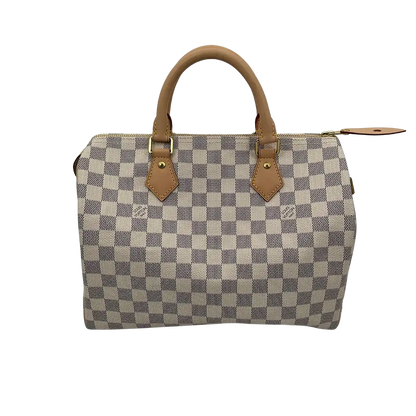 Louis Vuitton Speedy 30 Damier Azur Canvas Fullset / neuwertig Louis Vuitton