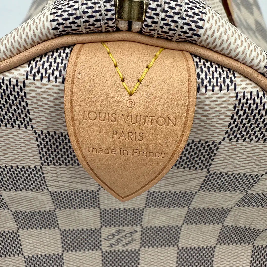 Louis Vuitton Speedy 30 Damier Azur Canvas Fullset / neuwertig Louis Vuitton