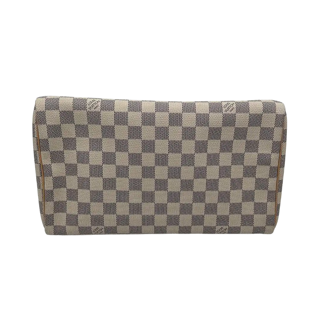 Louis Vuitton Speedy 30 Damier Azur Canvas Fullset / neuwertig Louis Vuitton
