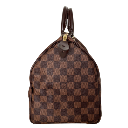 Louis Vuitton Speedy 30 Damier Ebene N41364 Braun / sehr gut Louis Vuitton