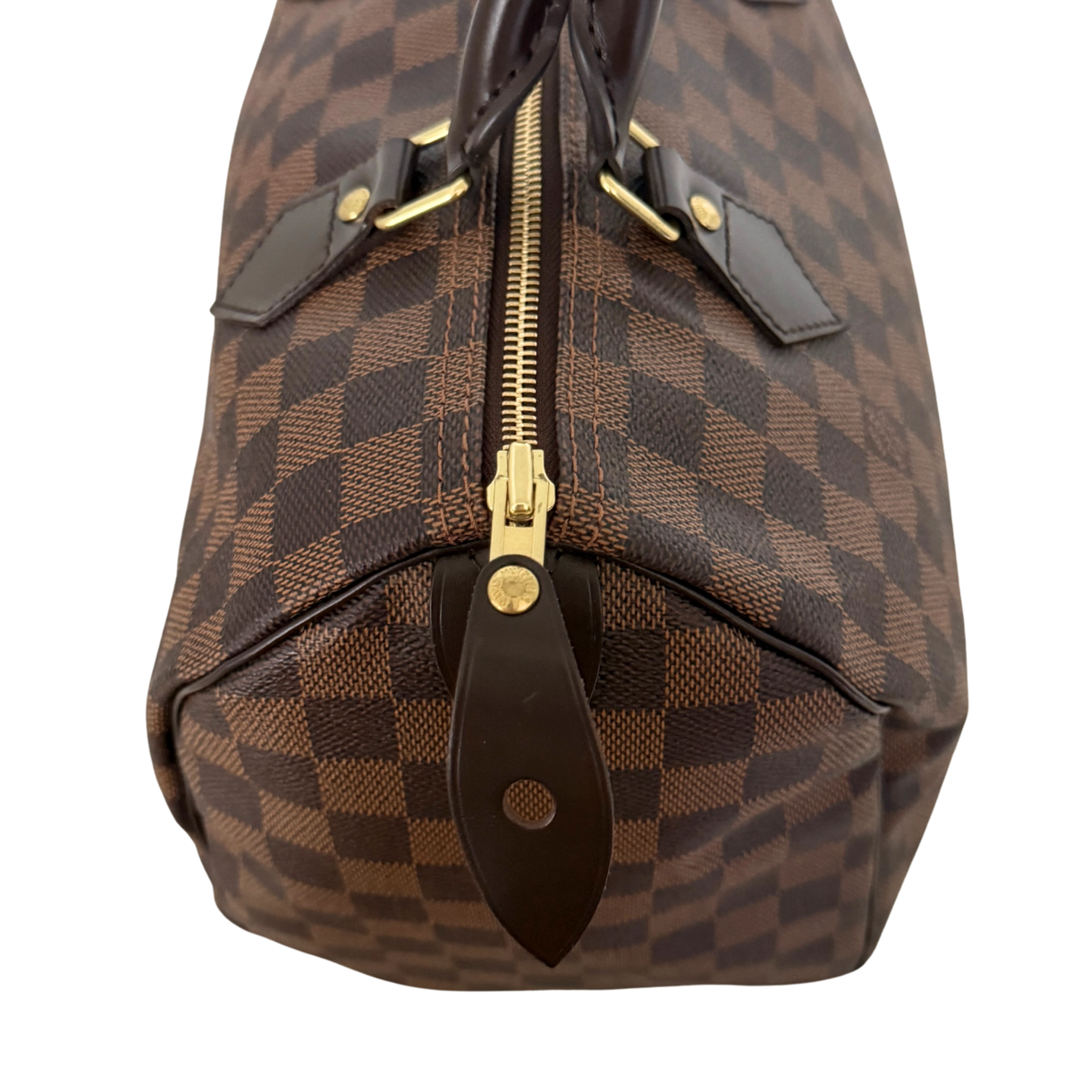 Louis Vuitton Speedy 30 Damier Ebene Braun / sehr gut Louis Vuitton